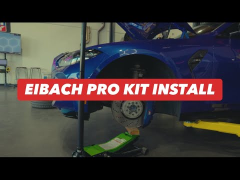 ??? PERFECT DAILY RIDE HEIGHT ??? Eibach Pro kit lowering spring install on @BeemerFam G82 M4
