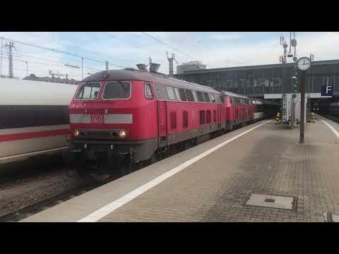 EC 194 with DB 218 double traction