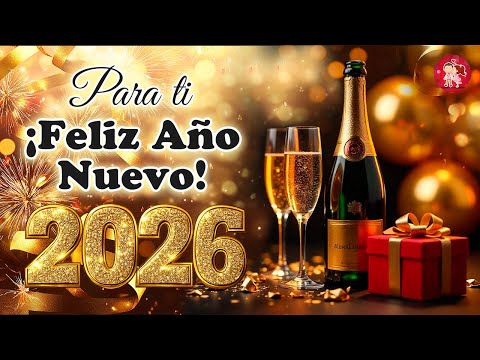 FELIZ AÑO NUEVO 2026 🥂 UN BONITO MENSAJE PARA TI 🎁 Mis mejores deseos para ti HAPPY NEW YEAR