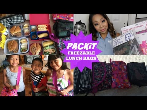 Back to School: PACKiT Lunchbag Haul & Review + SURPRISE!  | MommyTipsByCole