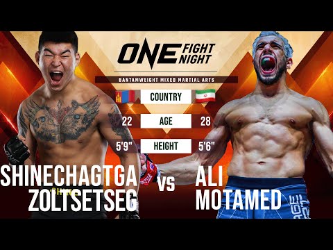 Ali Motamed vs Shinechagtga Zoltsetseg full fight