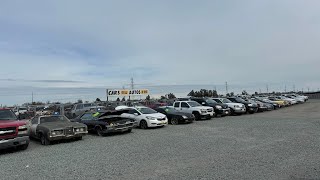 Cars for Sale at Picknpull Junkyard in Stockton California