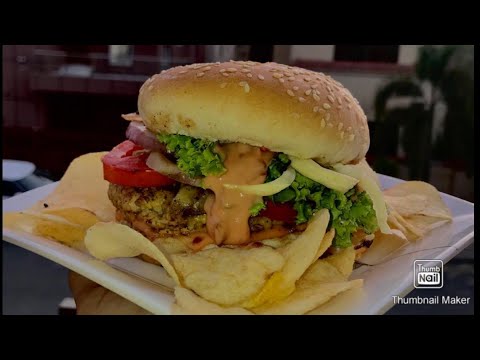 Homemade chicken Patties burger recipe | grill patties burger recipe in urdu and hindi