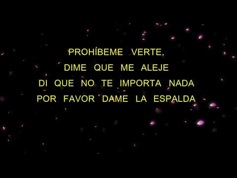 Prohibeme Verte -  Yiyo Sarante -  Letras HD