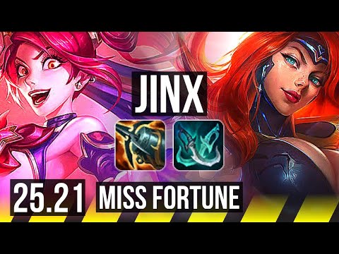 JINX & Leona vs MISS FORTUNE & Nautilus (ADC) | 11/0/4, Legendary | KR Challenger | 25.21