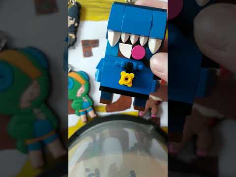 лего самоделка леон акула по бравл старс🐟🐟