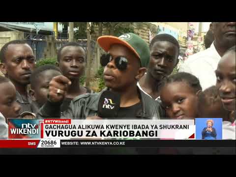 Rigathi Gachagua alaumu serikali kwa vurumai zilizoshuhudiwa kanisani Kariobangi