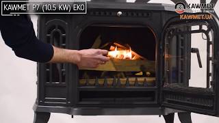 Чавунна піч KAWMET P7 PB (10.5 kW) ECO