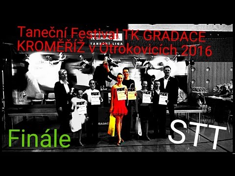 Taneční Festival TK GRADACE Kroměříž, Otrokovice (24.09.2016). JUN II C STT - finále