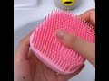 Baby Bath Scrubber Ultra Soft Silicone Bath Shower Brush With Soap Dispenser