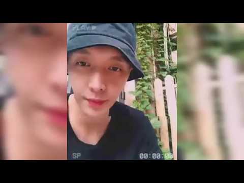 How Lay Zhang stays cool in summer. ☀️