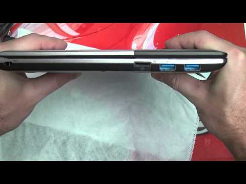 Toshiba Satellite U845W Unboxing