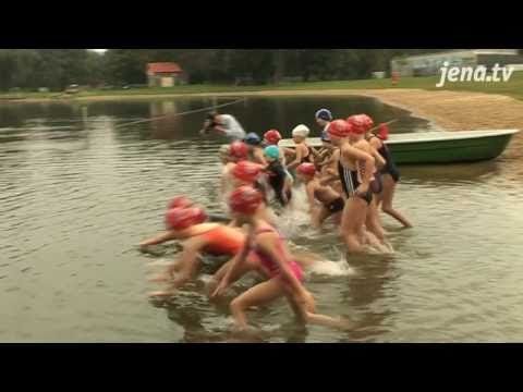 Sport am Schleichersee -- Schüler wetteiferten beim „Swim&Run"
