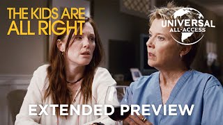 Video trailer för The Kids Are All Right | Nic & Jules Are Asked A Serious Question | Extended Preview