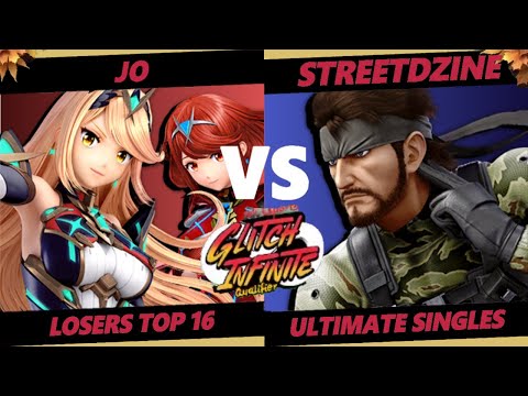 4o4 Smash Nite Glitch Qualifier - EVC| jo (Mythra, Pyra) vs 4o4| StreetDzine (Snake) - Losers Top 16