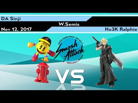 SmashAttack! 23 - [W.Semis] DA Sinji vs Ho3K Ralphie