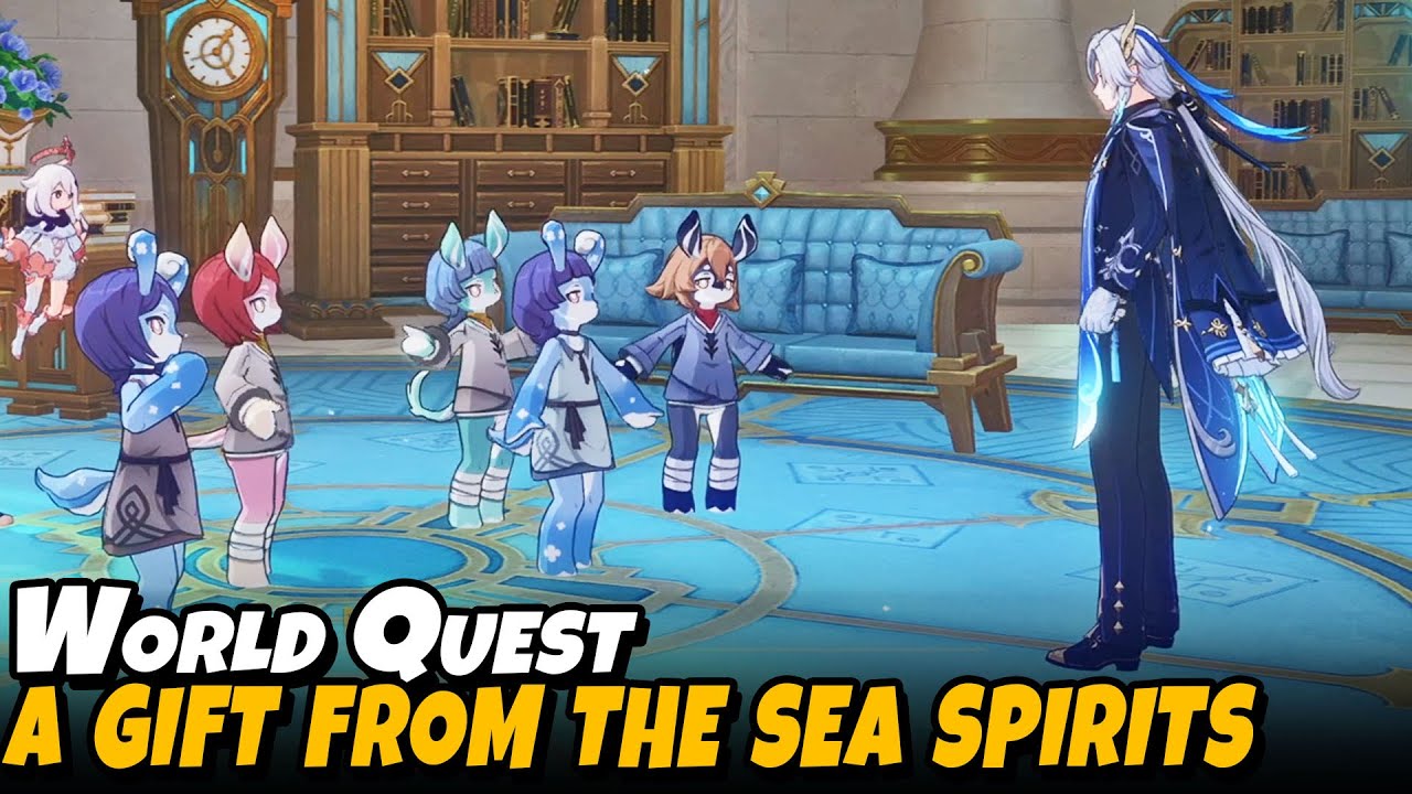 A Gift From the Sea Spirits ( World Quest ~ Nod Krai) |Genshin Impact 6.3 Luna IV