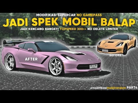 BIKIN MOBIL INI JADI MOBIL BALAP ! TOPSPEED 300+, NO GAMEPASS | CAR DRIVING INDONESIA #cdid #roblox