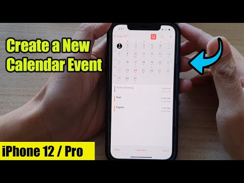 iPhone 12: How to Create a New Calendar Event