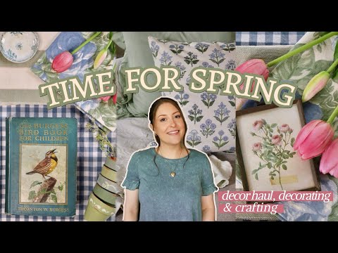 Spring Cottage Decor 🌷 Thifting My Spring Decor | Decorating Ideas 2026 | Thrift Haul