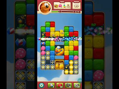 Toon blast level 7516 🙄🦖🦖