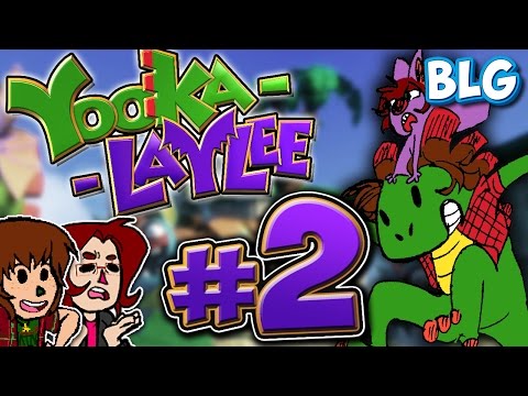 Let's Play Yooka Laylee - Part 2 - Tribalstack Tropics