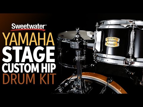 Yamaha Stage Custom Hip Drum Kit Demo