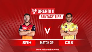 Hyderabad vs Chennai | 29th Match Dream11 IPL 2020 | Live Cricket Score & Audio Commentary
