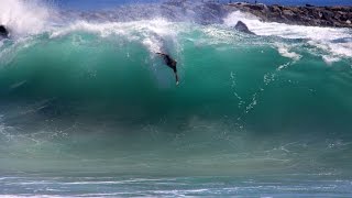 The Wedge - Hurricane Marie High Surf - AUG 2014 - Newport Beach, CA