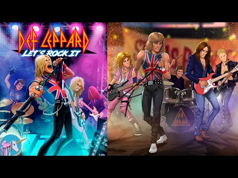 Def Leppard Let's Rock It gameplay - YouTube