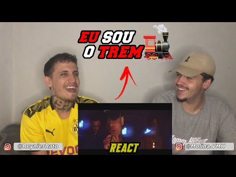 MC CABELINHO - EU SOU O TREM ft. FILIPE RET e L7NNON (prod. DALLASS) - Reação e Papo Reto