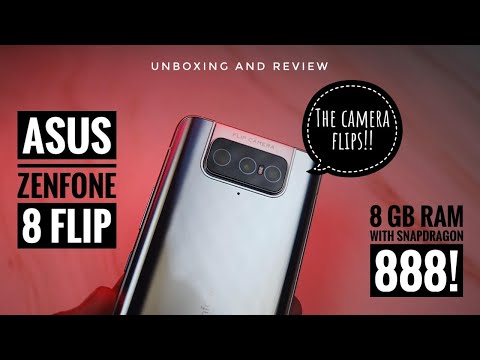 Asus Zenfone 8 Flip - The Camera MOVES!! [Unboxing and Review]