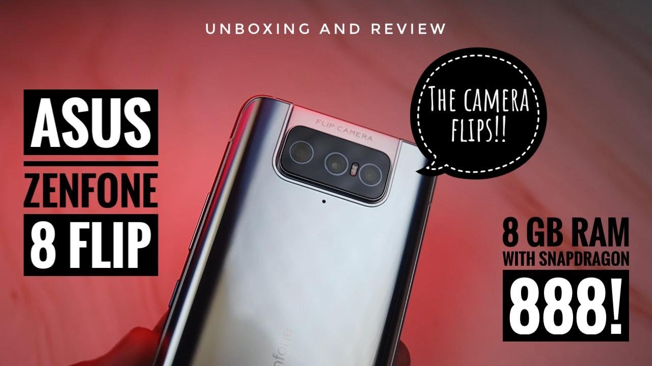 Asus Zenfone 8 Flip - The Camera MOVES!! [Unboxing and Review]