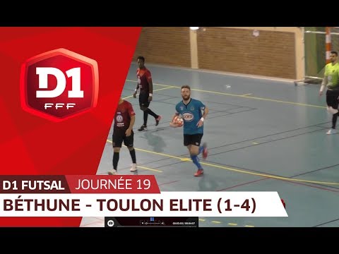 J19 : Béthune Futsal - Toulon Elite (1-4), le résumé