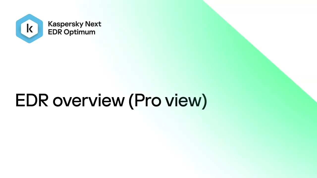 Kaspersky Next EDR
