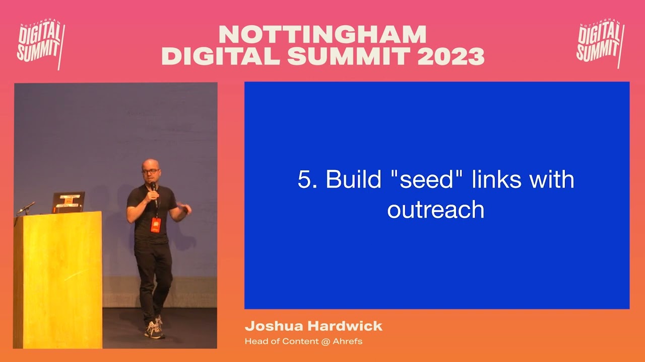 Josh at Nottm Digital 2023