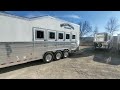 2023 Bloomer 5 Horse Trailer, Custom 17'3'' Trail Boss LQ & Slide