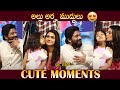 Allu Arjun Cute Moments With Her Daughter Allu Arha Megastar Chiranjeevi Sneha Reddy Tupaki