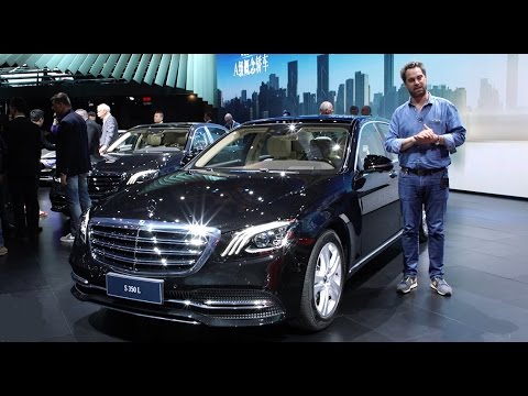 2017 Mercedes Classe S restylée [PRESENTATION] : la vitrine s'enrichit [SALON DE SHANGHAI]