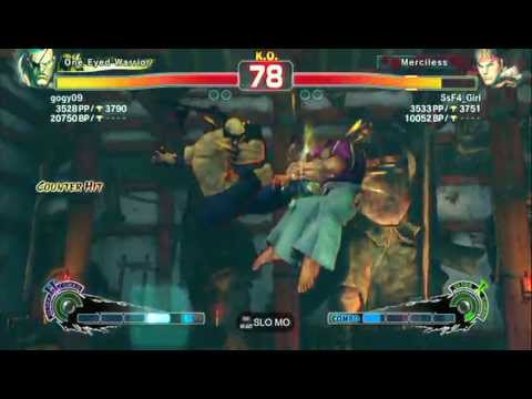 ssf4 AE  RYU (SsF4_Girl)  vs  SAGAT (gogy09)