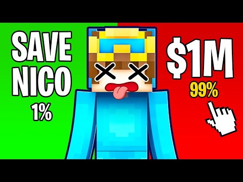 Sacrifice Nico for $1,000,000 in Minecraft!