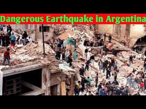 Deadly Earthquake in Argentina //Today Earthquake in Argentina/Rktv