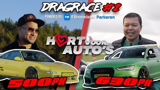 Audi RS6 (630HP) vs Toyota MR2 (500HP) DRAGRACE MADNESS EP2