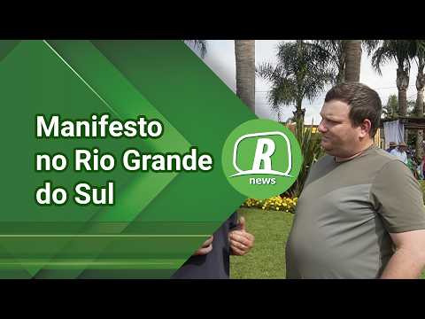 Produtores rurais de Rio Grande do Sul realizam manifesto por dignidade e apoio ao campo