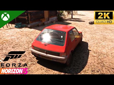 Forza Horizon 5 Gameplay | Peugeot 205 Red | Xbox Serie S [HDR]