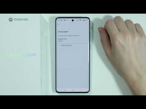 Motorola Edge 60 Fusion: How to Change Keyboard Layout