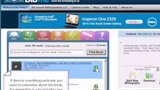 BibMe Tutorial
