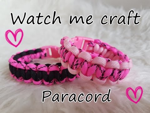 Watch me craft / Paracord Armband { von Folia } flechten  !