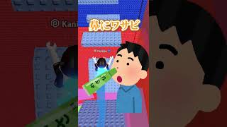 水があがってくるタワーで落ちたら罰ゲーム☠