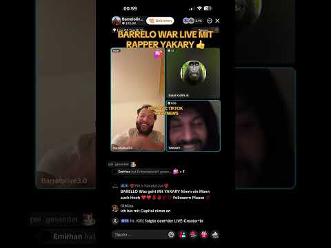 BARRELO WAR LIVE WITH RAPPER YAKARY 👍